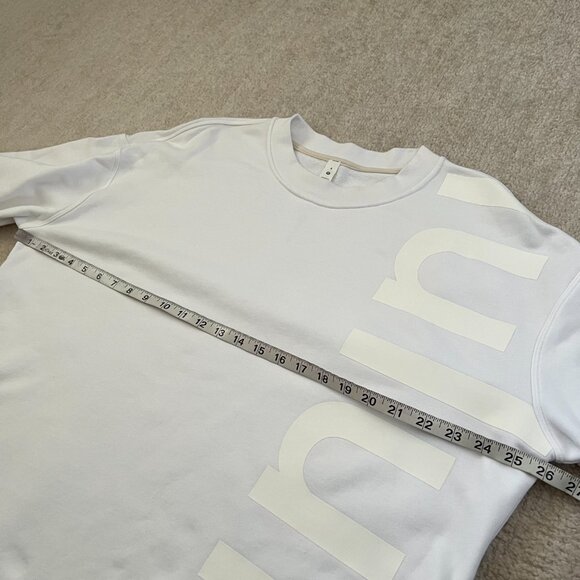 Lululemon Perfectly Oversized Crew Logo Sweatshirt 8 - Picture 6 of 9